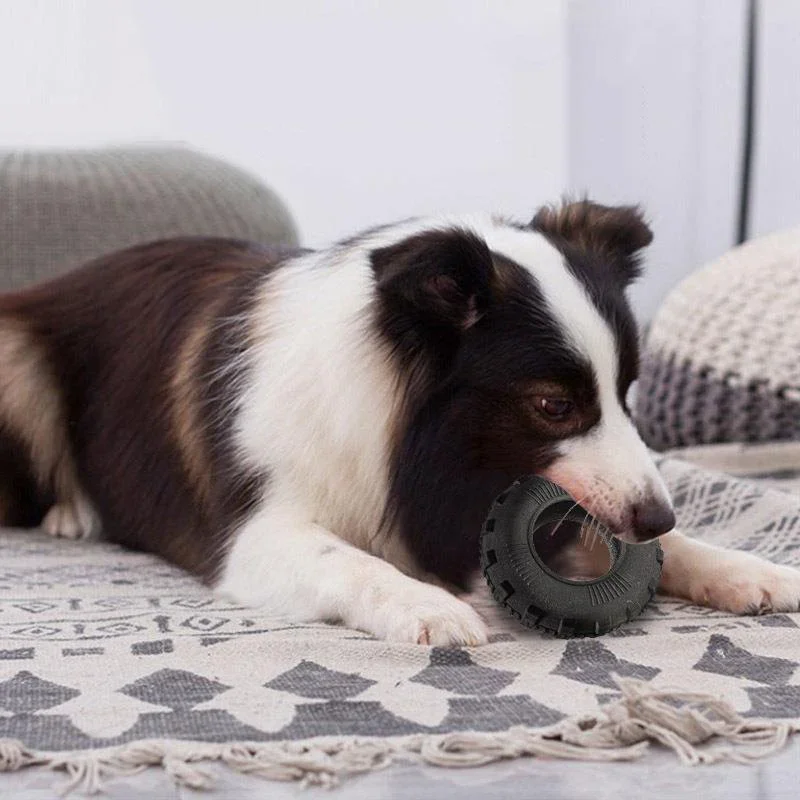 Pet Toy Dog Molar Bite Resistant Interactive Tire Toy Pet Cleaning Teeth Dog Toys for Large Dogs Pet Products Dog Items 2