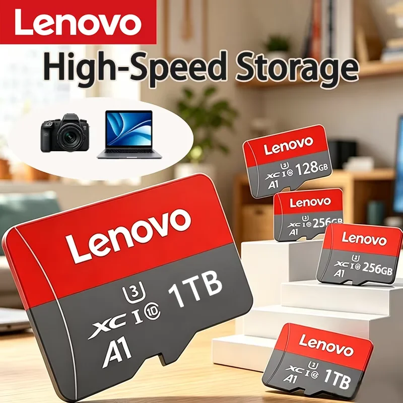 레노버 1TB 고속 마이크로 SD 카드 TF 플래시 카드 메모리 카드 128GB..