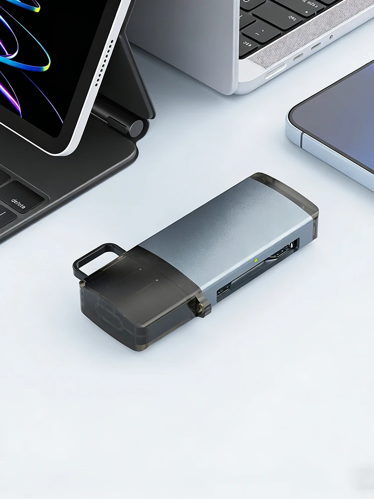 USB 3.2 Gen 2 CF 메모리 카드 리더기 10Gbps 고속 전송 고속 카드 리더기 카메라용 휴대용 리더 어댑터