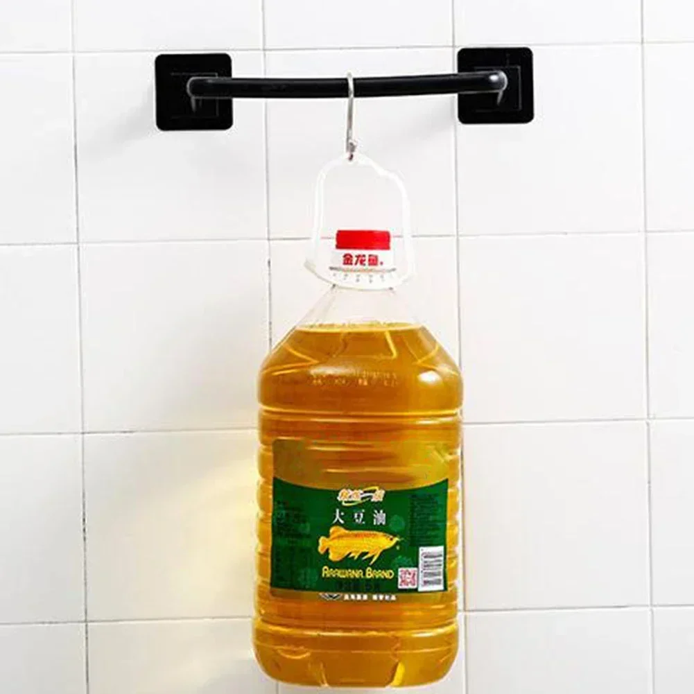 Hot Bathroom Towel Rack Self-Adhesive Towel Bar Stick On Wall Bath Holder Rail Rack Bathroom Accessories