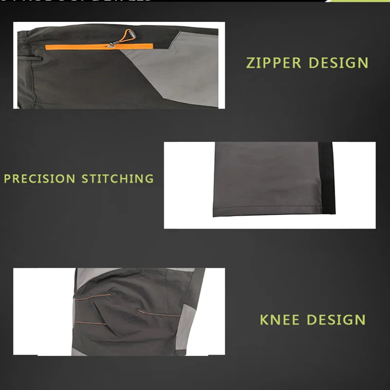 Mens Hiking Pants Outdoor Sport Summer Quick Dry Windproof Waterproof Trekking Climbing Wear-resistant Breathable Pants for hiking pants