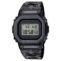 Sports Digital Electronic Unisex Watch Alloy LED Square Dial Full Function LED Auto Hand Lifting Light Oak 5000 Series 1