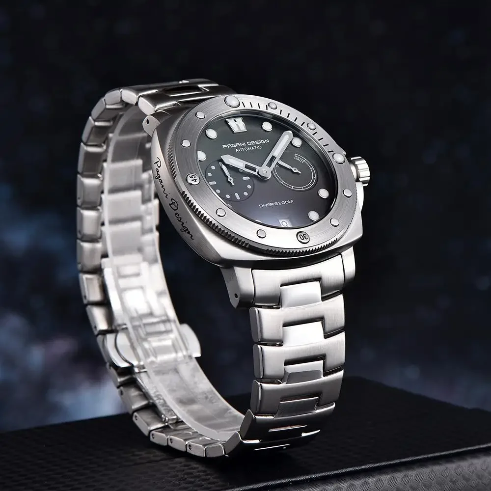PAGANI Design Men Automatic Mechanical Watches Diver Watch For Top Brand Luxury 200M Waterproof AR Sapphire Watch for Men PD1767