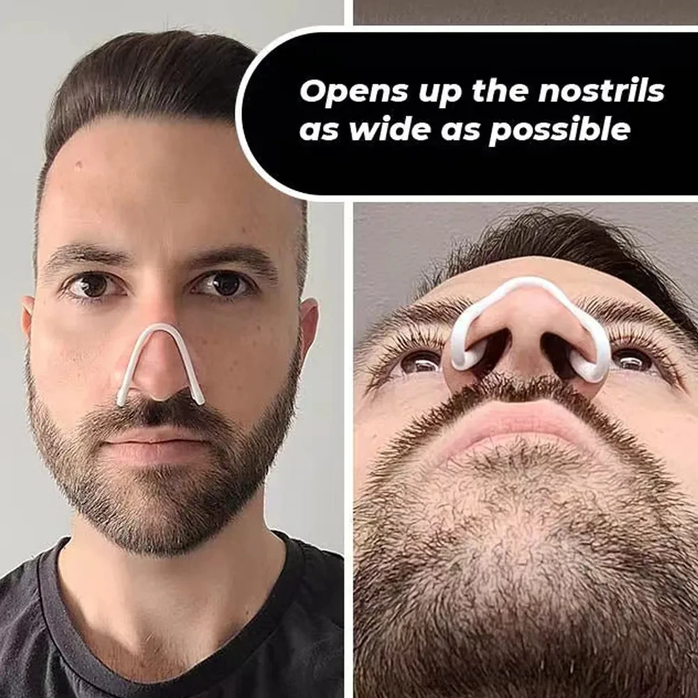 1/2/3/5/10 Pcs Anti Snoring Devices Nasal Dilator for Improve Nose Breathing Adjustable Breathable Nose Clip for All Nose Shapes 4