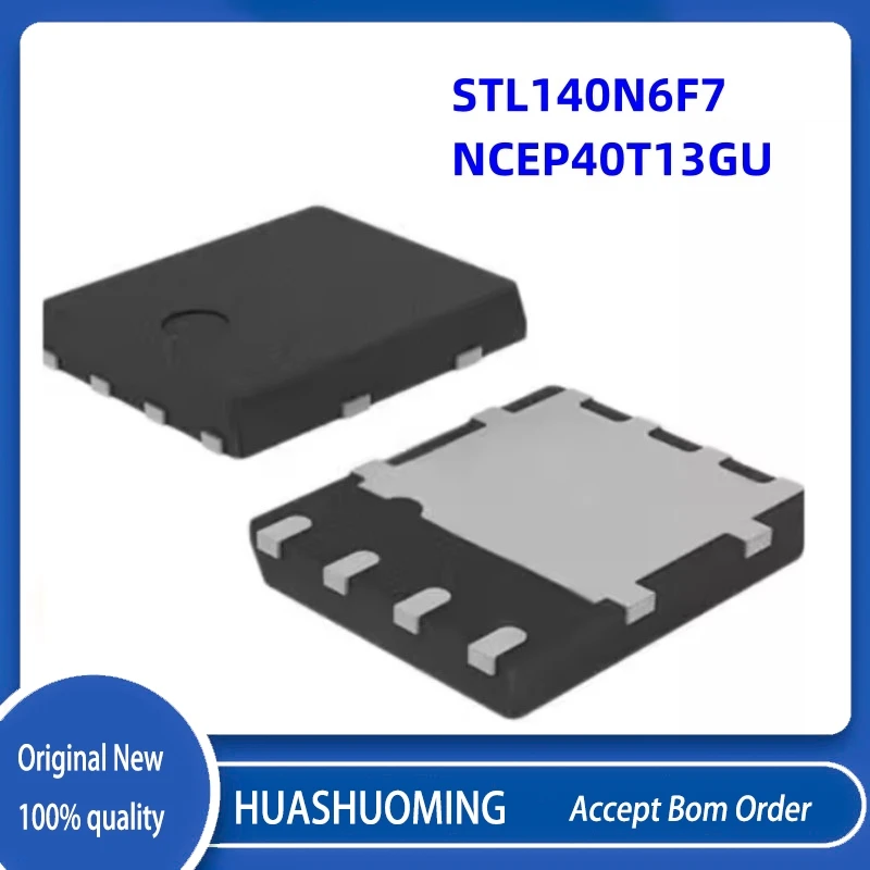 

10PCS/LoT STL140N6F7 140N6F7 NCEP40T13GU NCEP40T13 DFN5X6