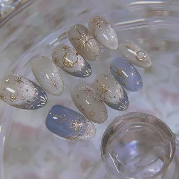 Y2K Star Press Nails 1