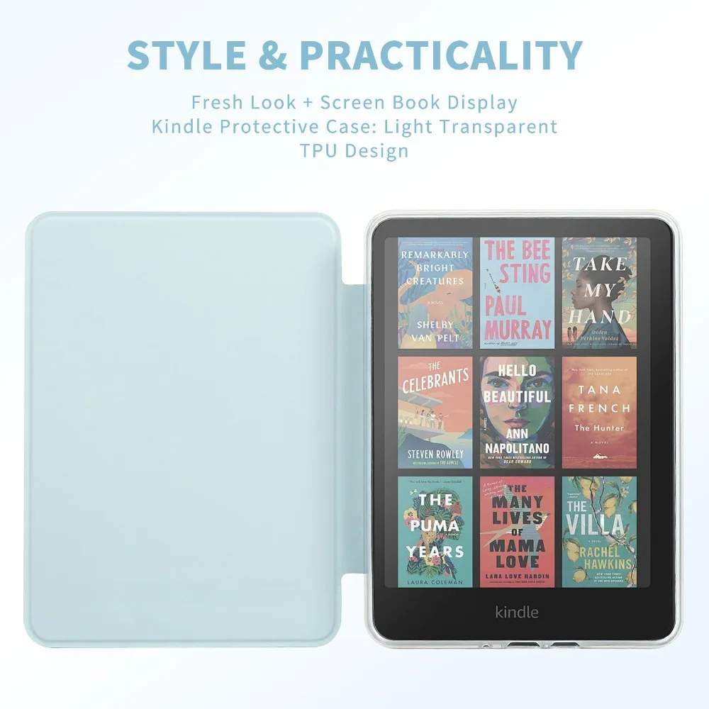 Premium Smart Case with Clear Soft TPU Back Cover