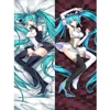 Anime Action Figure Miku Japanese Anime Dakimakura Hugging Body Pillowcase Pillow Case Long Cushion Cover Peach Skin/ 2way Gift 1