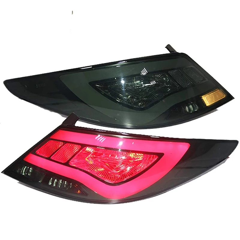 

For Hyundai Verna Accent LED Tail Light 2011 To 2013 Year Smoke Black