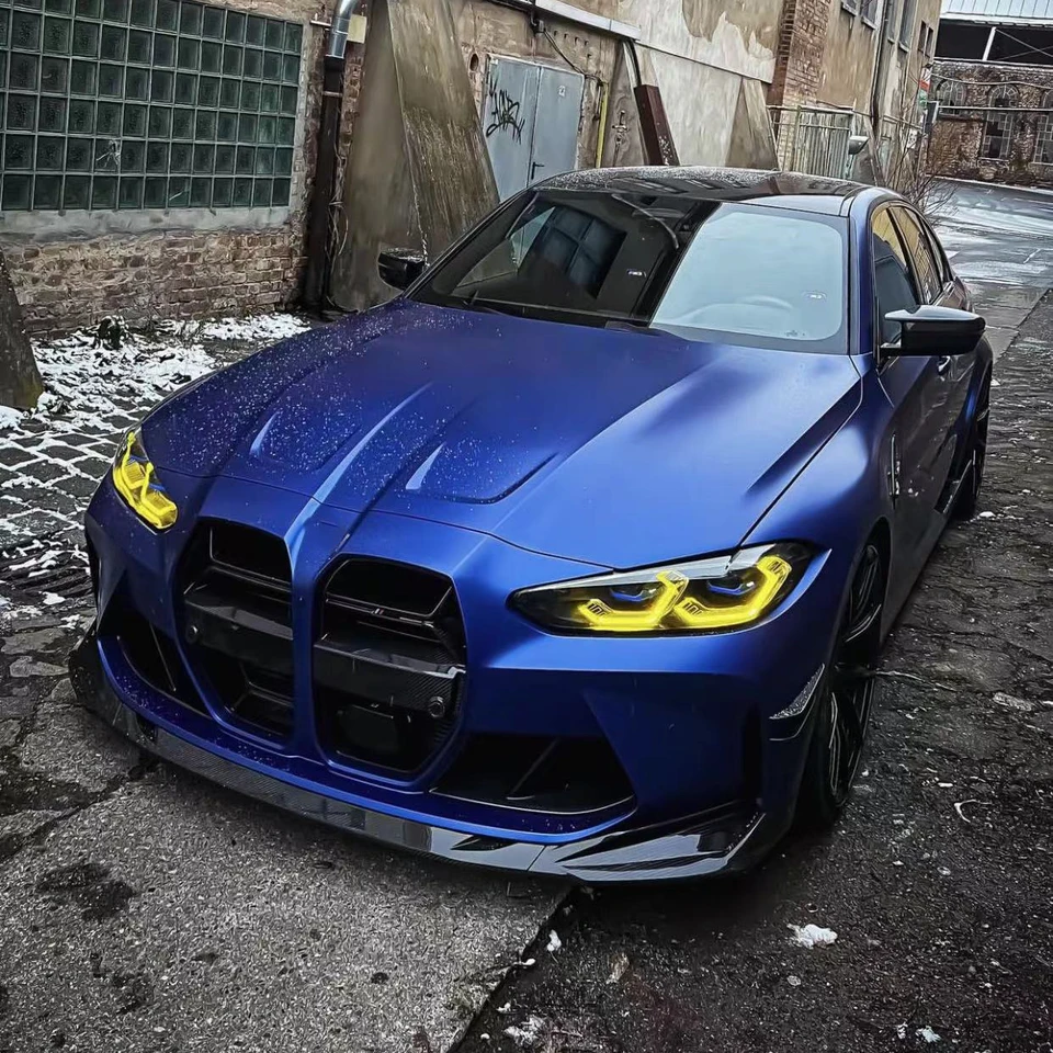 ヘッドライトモジュール,マルチカラーdrl,レモンイエロー,bmw m3 m4