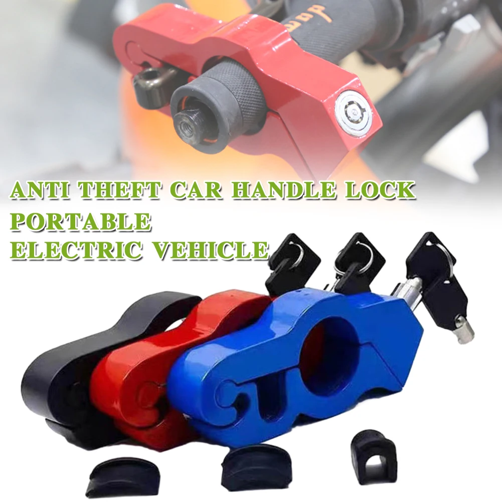 Manubrio Per Moto Blocco Dell'Impugnatura Dell'Acceleratore Scooter Bicicletta Rider Manubrio Per Auto Elettrica Blocco Antifurto Maniglia Portatile B