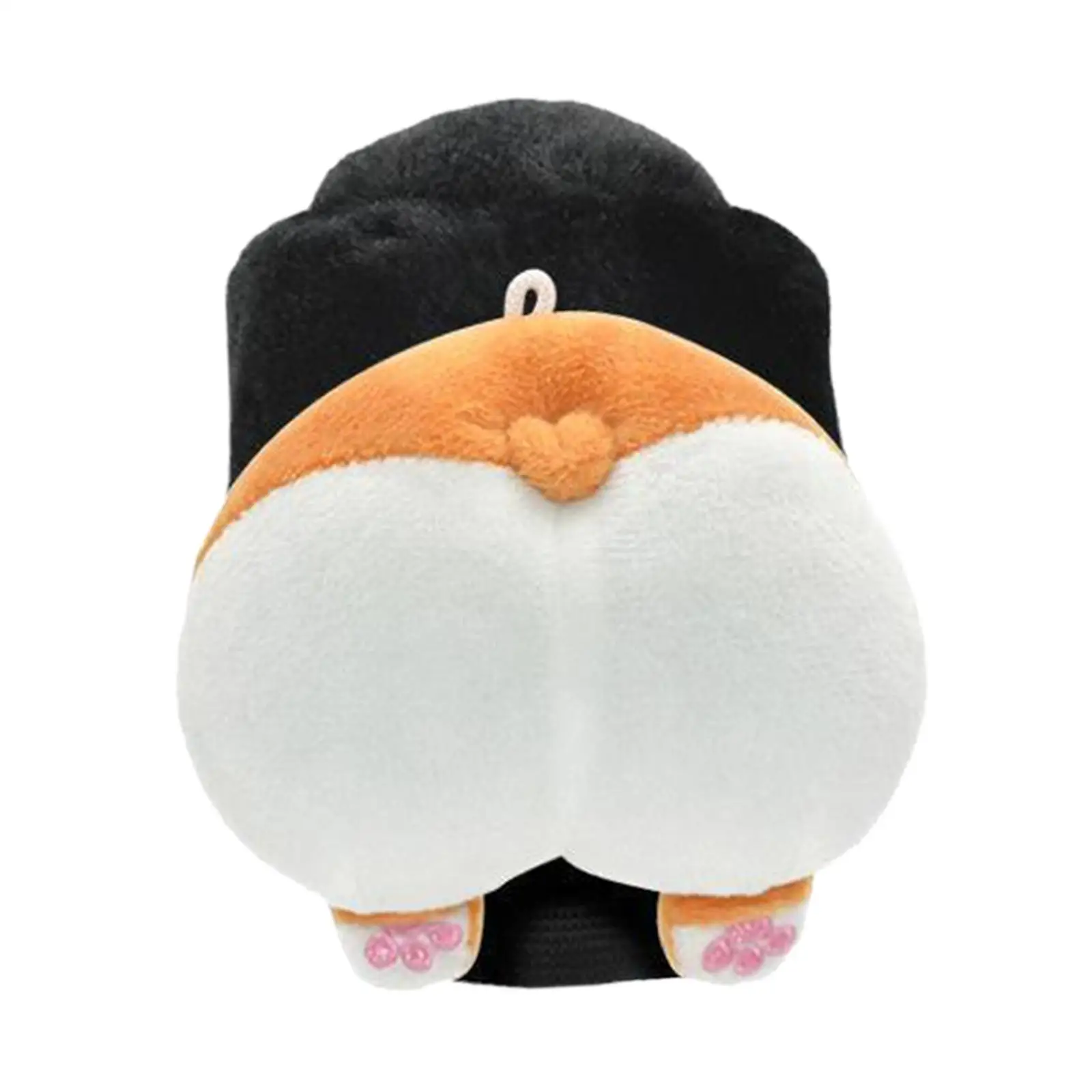 자동차 손잡이 커버, 미끄럼 방지, 귀여운 쉬운 설치, Corgi Arse 장식 액세서리, 자동차 핸들 커버, 자동차 Suv