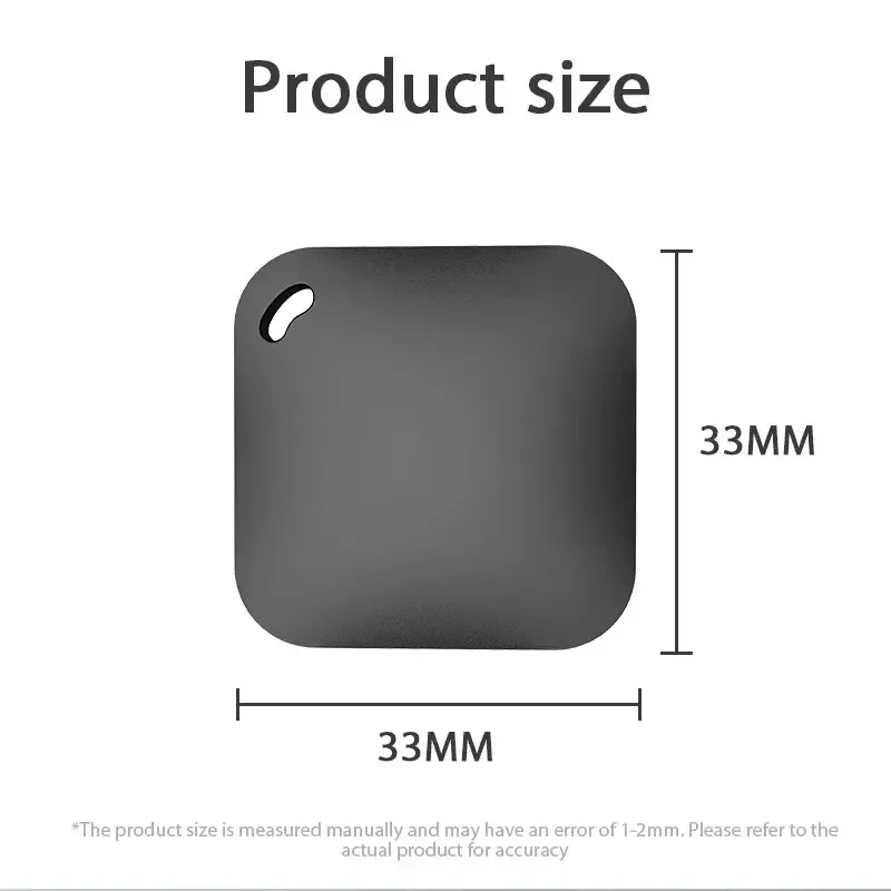 Work with Apple Find My APP Smart Bluetooth GPS Tracker ITag Anti Lost Reminder Device MFI Rated Locator Car Key Pet Kids Finder