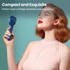 TOPK 1800mah Rechargeable Mini Portable Fan, USB Personal Hand Held Electric Fan 3 Speed Standing Fans for Room Camping Indoor 5