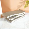 Cat scratching board cardboard cat scratching mat box for indoor cats scratching bed reversible durable with catnip 2