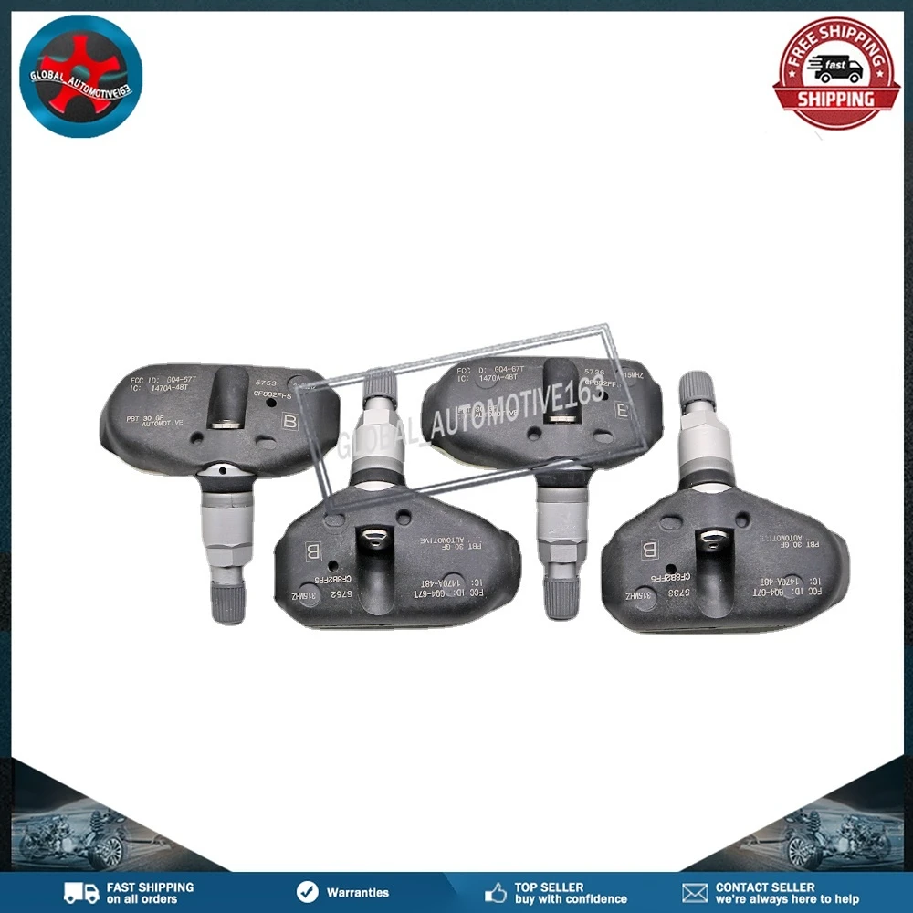 

Датчик давления в шинах TPMS 06421-S3V-A04, 4 шт., для Honda Odyssey Pilot Ridgeline Acura TL RL MDX 3.2L 3.5L 2005-2014