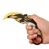 Valorant Melee Reaver 16cm Karambit Champions 2021 Claw Knife Metal Butterfly Knife Game Model Japanese Katanas Real Swords Toys 5
