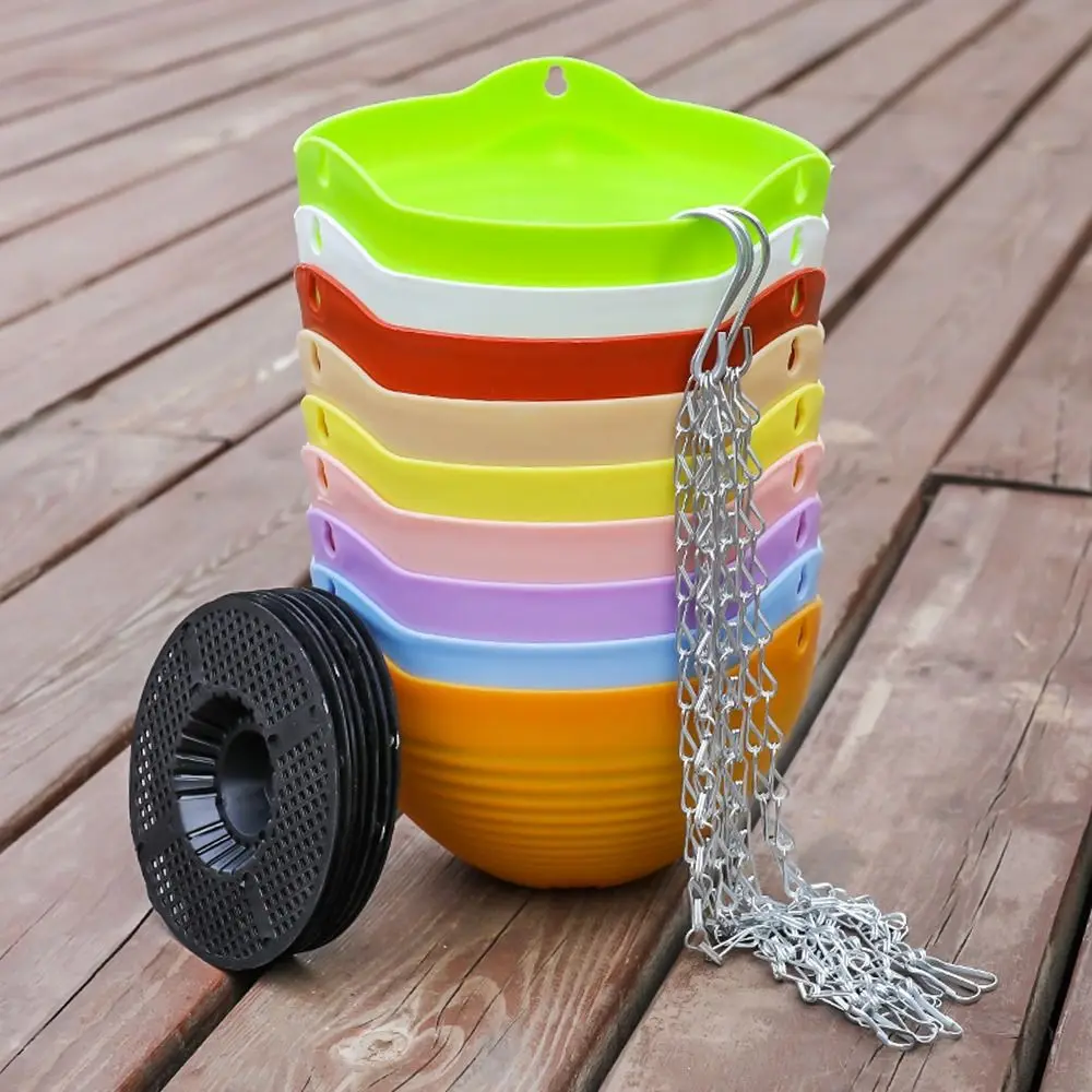 1 Pz Appeso Vaso Di Piante In Resina Cesto Di Fiori Porta Fiori Gondola Decorazione Della Casa Countyard Garden Outdoor Suppies