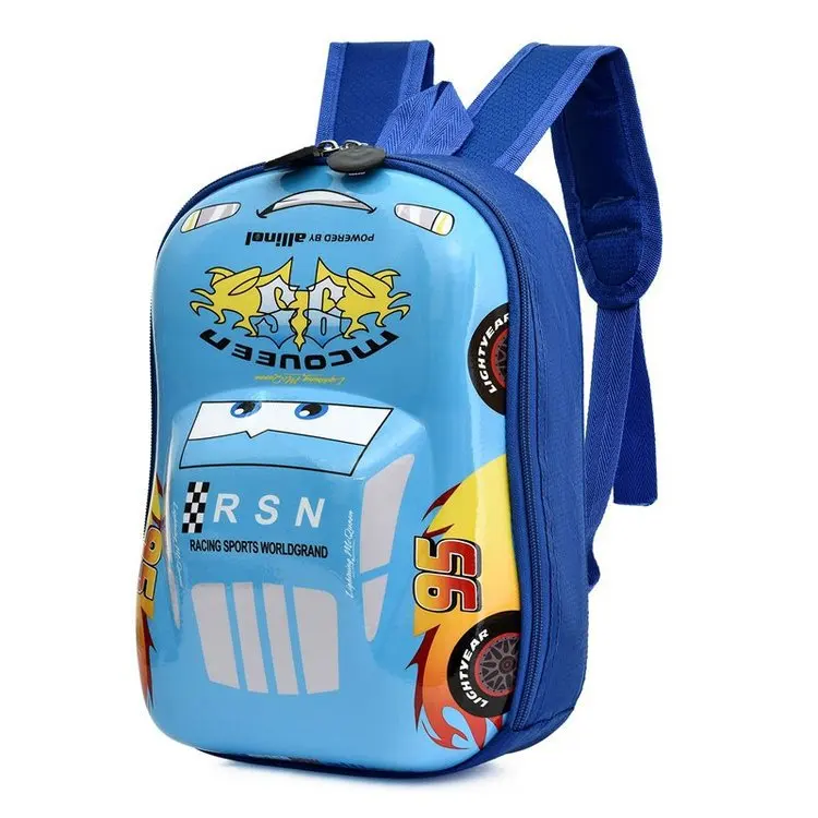 New Disney kids Cartoon cars Backpack  school bag Girls Princess Backpack Primary Schoolbag 5