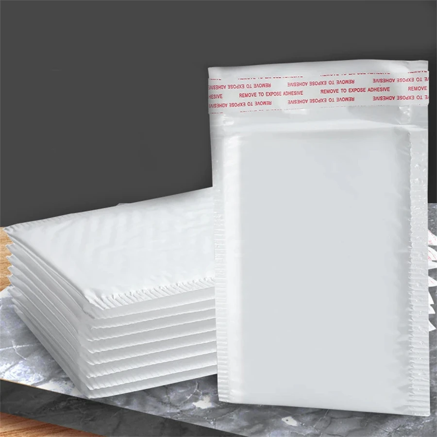Pearlescent Waterproof Bubble Bags Self-Seal Express Shipping