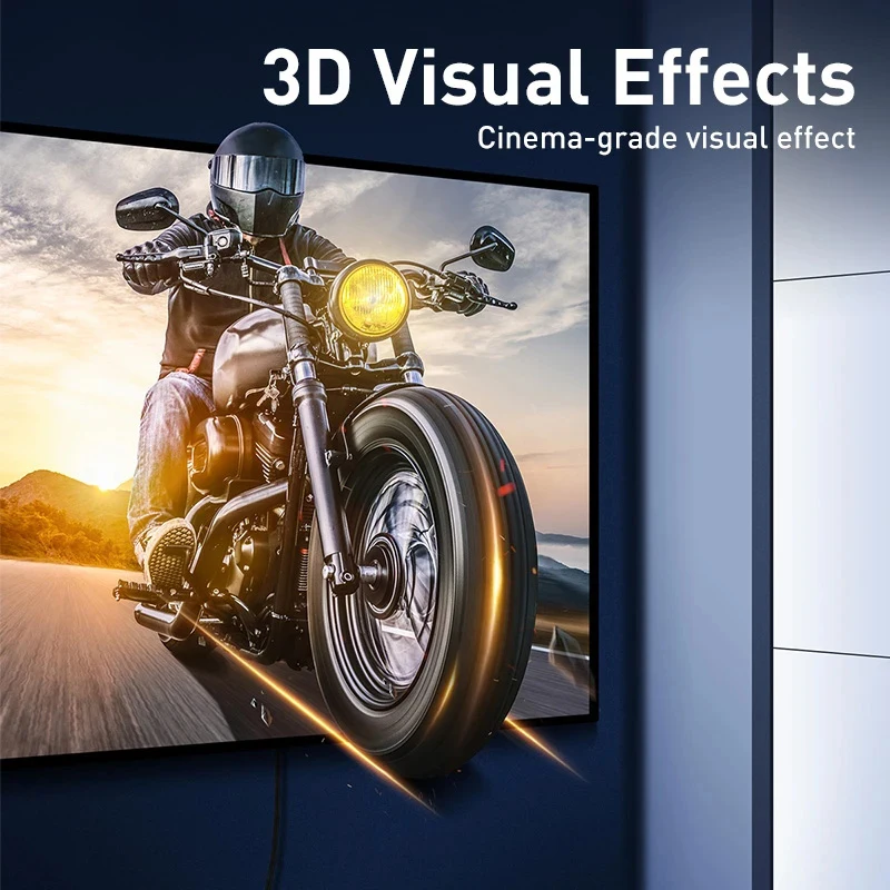 Baseus Ultra High-Speed 8K HDMI Cable - 48Gbps Digital Display Connection