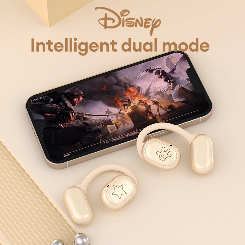 Original Disney DN19 TWS Wireless Bluetooth 5.3 Earp Hook HIFI Sound Headset Long Endurance Headphones Noise Reduction Earphones