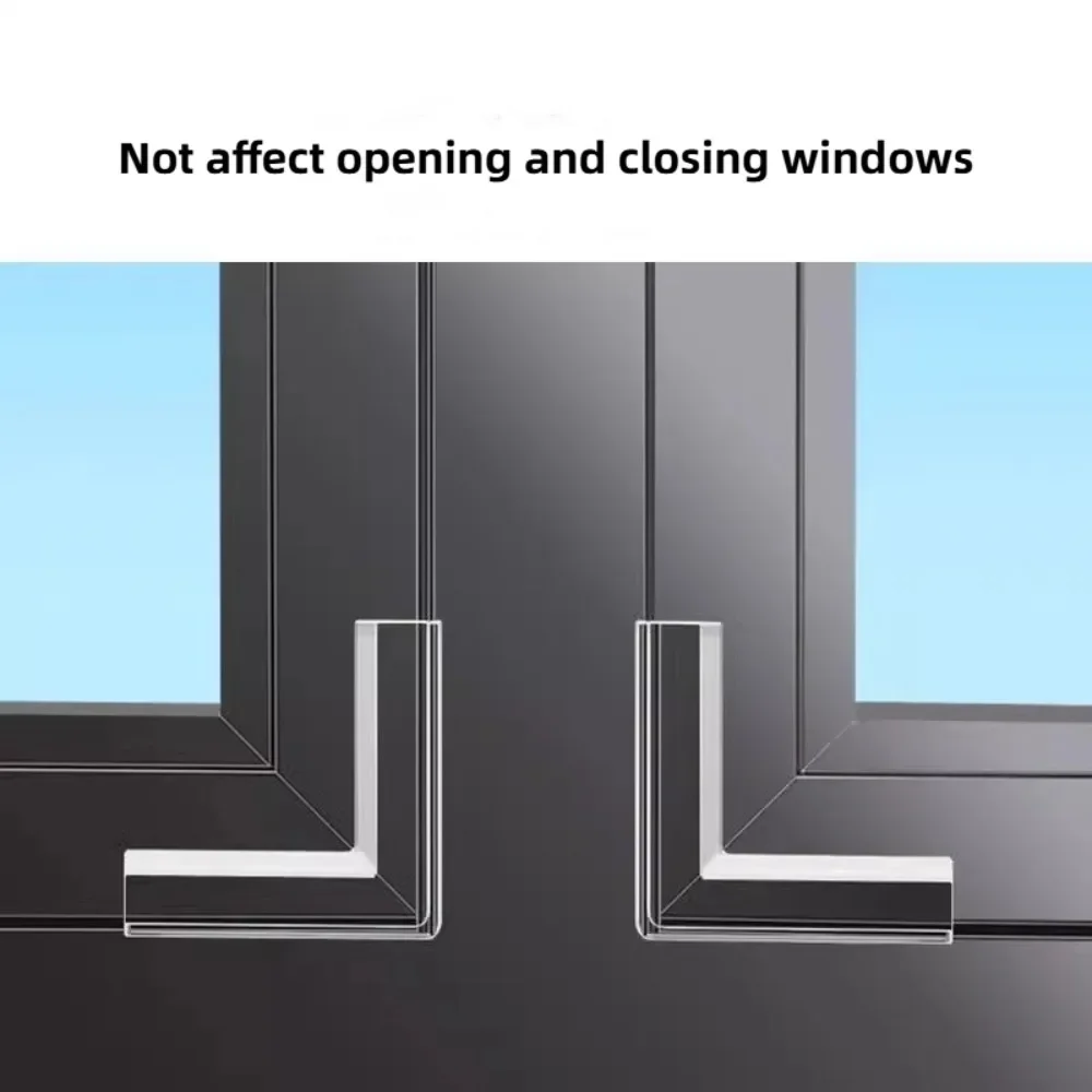 Transparent PVC Child Safety Window Corner Protection Covers