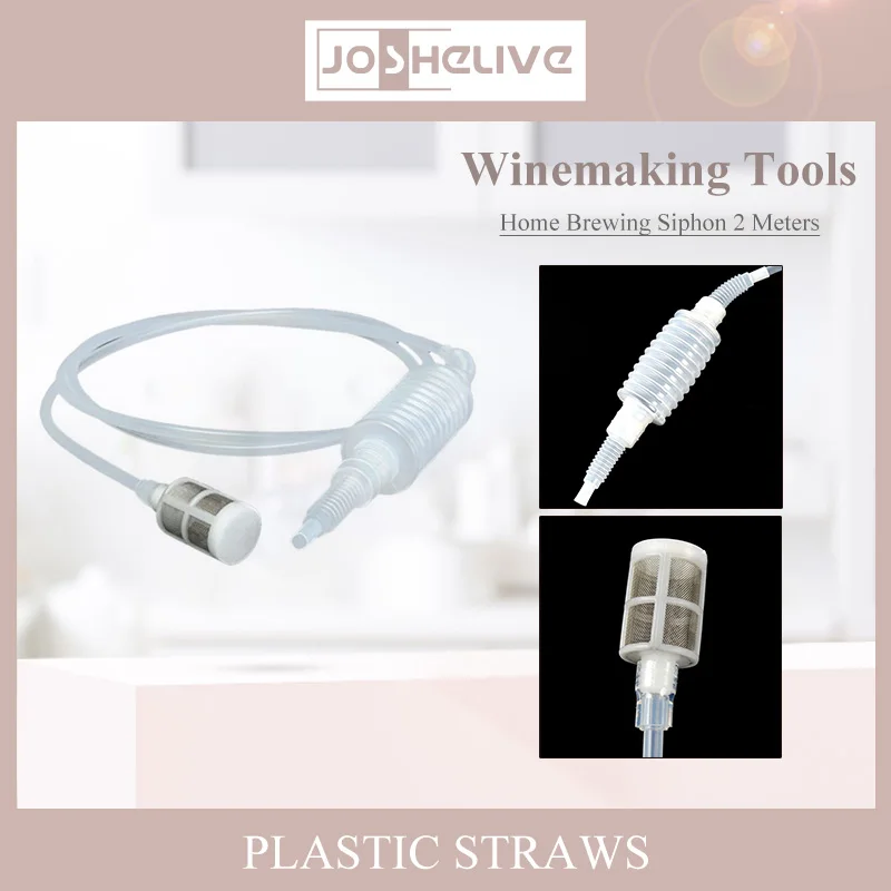 Home Brewing Siphon Hose Wine Beer Making Tool Brewing Food Grade Materials plastic beer chiller
