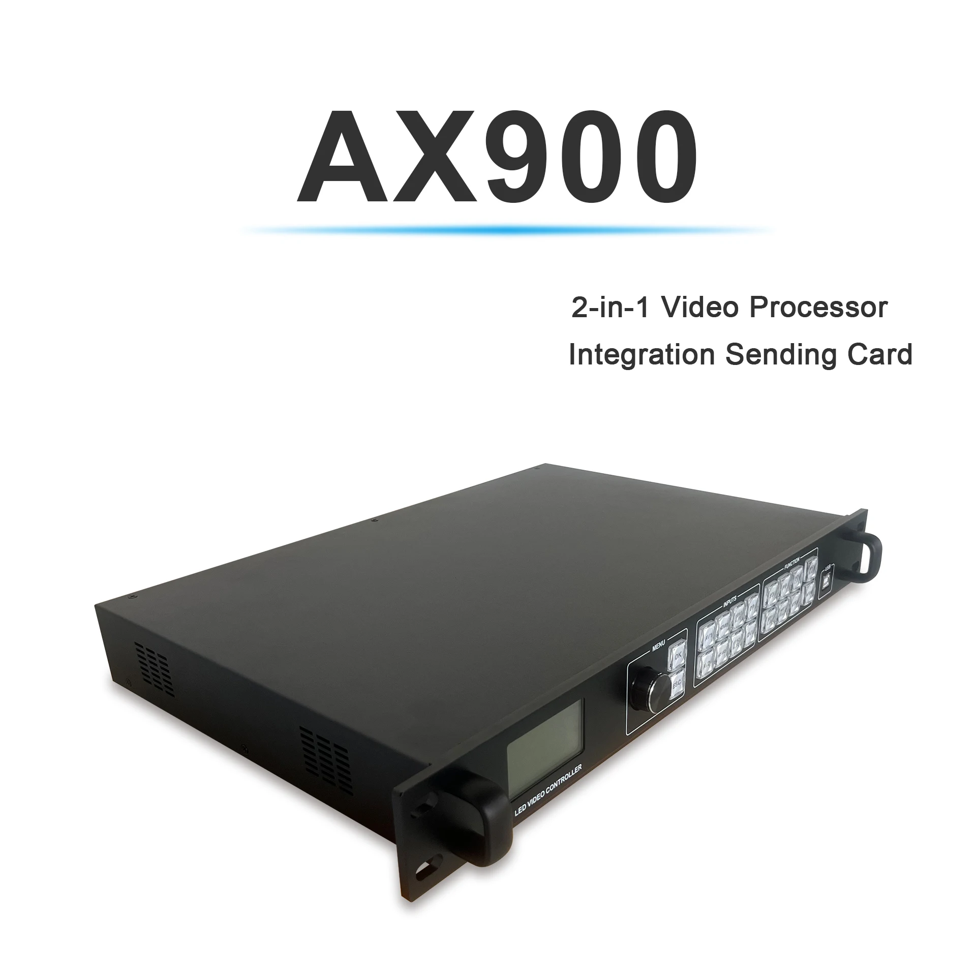 LED Video Processor Controller AMS-AX900 Like VX400  With Sending Card MSD600 Support PIP POP Seamless Switching Splicer