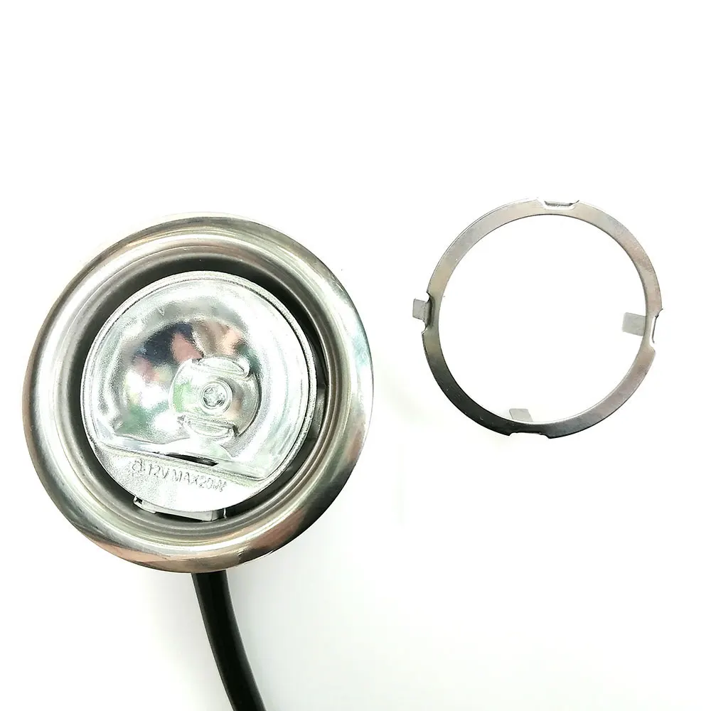 2-Piece 64mm G4 Halogen Bulbs Fixtures 50mm Puck Lights Fitting Cupboard Light Shell for G4 LED Light Halogen Bulb