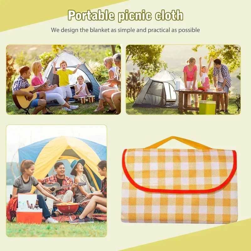 Foldable moisture-proof mat picnic mat  outdoor moisture-proof portable moisture-proof waterproof camping mat picnic mat