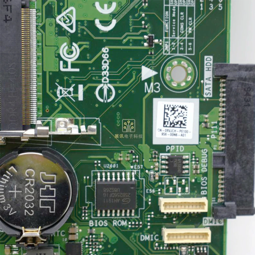Фото Флейта для Dell Optiplex 5260, 5270 флейзи, 3CDJK 03CDJK 8VJCH 08VJCH DDR4 материнская плата 100% протестирована Полная работа №3