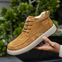 Classic Men Casual Shoes Stylish Mid Top Skateboard Footwear Leisure Walk Man Tenis Masculino All-match Vulcanize Shoes Sneakers