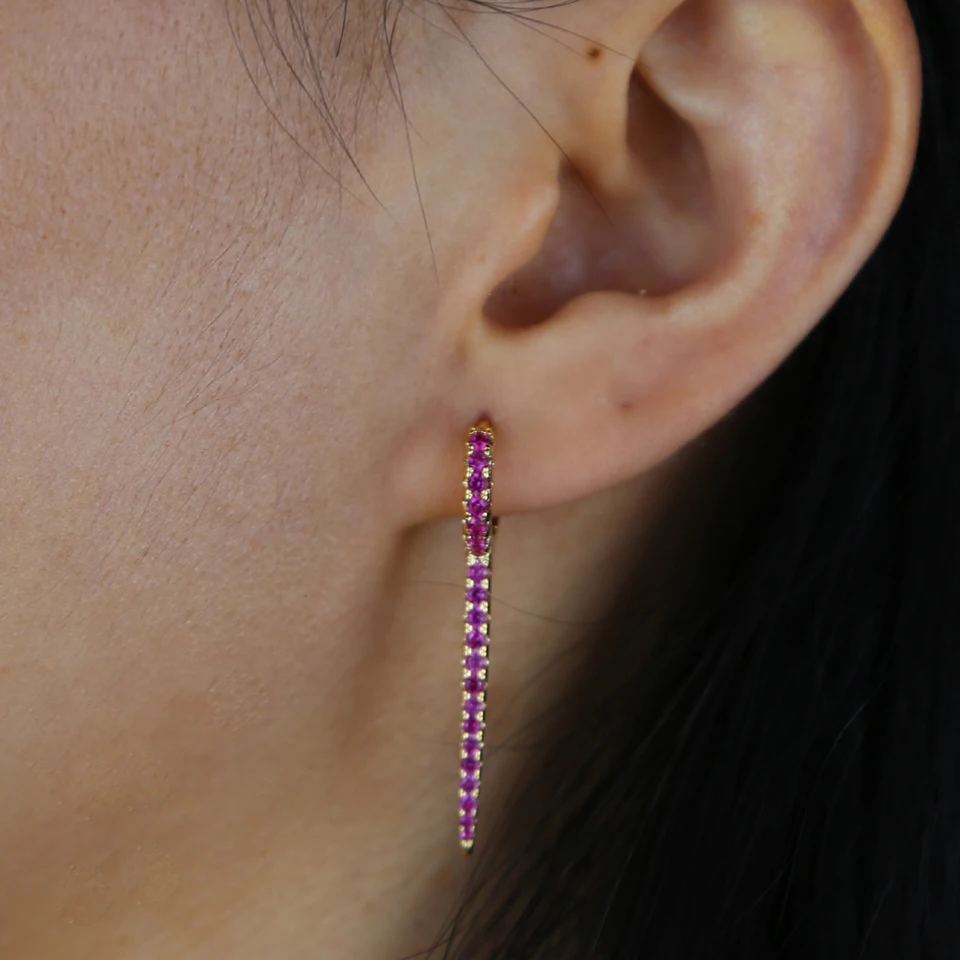 Boucles D'oreilles Pendantes Circulaires - Chaîne Géométrique Dorée - Style Bohème Pour Femmes - Bijou Tendance - 6