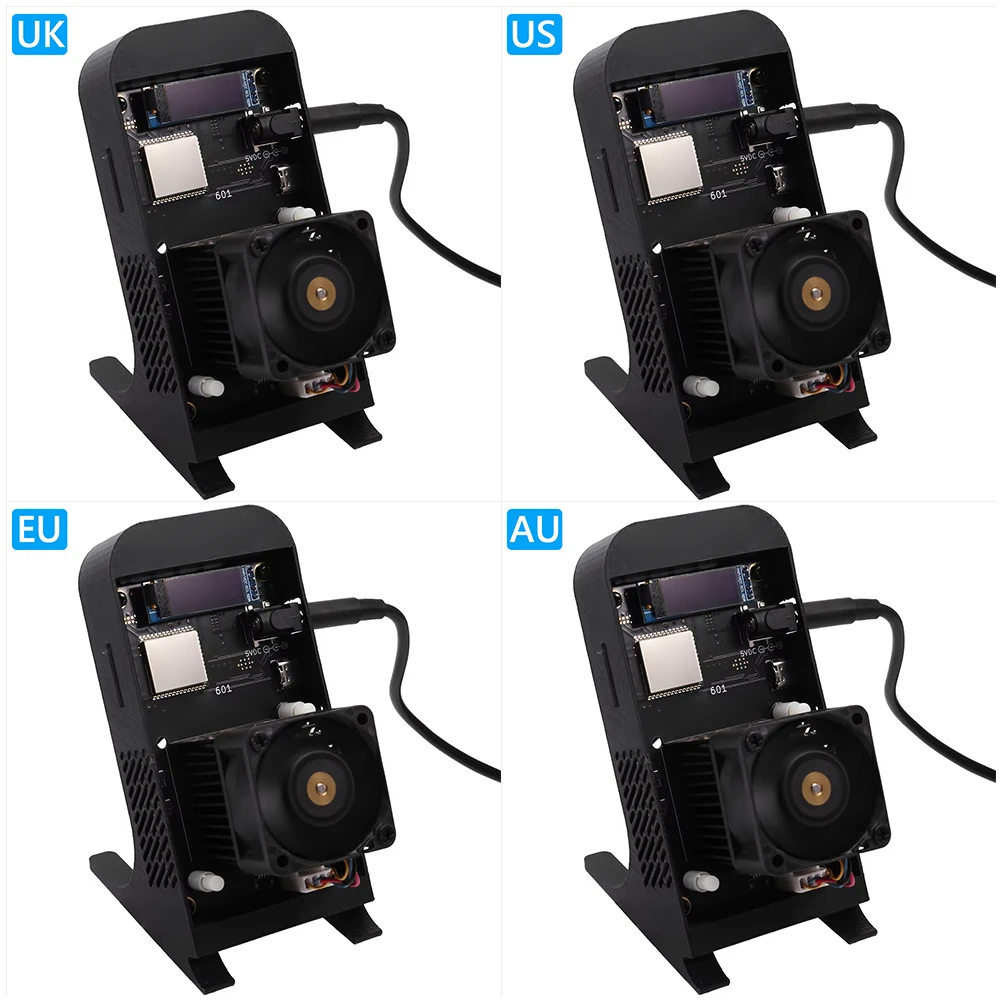 Open Source 601 Solo Bitcoins BTC Miner 1.2TH/s 15W/th BM1370 Asic Bitaxe Gamma ESP32-S3-WROOM-1 WiFi Silent Crypto Mine Machine