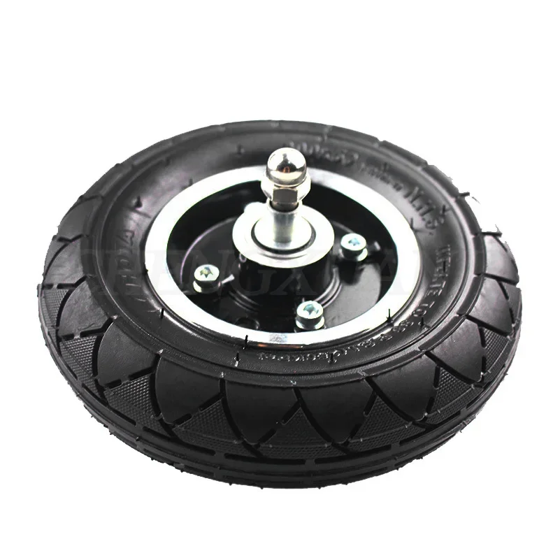 Electric Vehicle Tire 200*50 Electric Scooter Tyre With Wheel Hub8" 200x50 Inflation Electric Vehicle Aluminium Alloy Pneumatic Tire