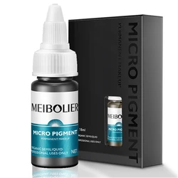 MEIBOLIER 18ml Semi-Permanent Makeup Pigments For Eyebrows Lips Tattoo ink Microblading Pigment Coloring Consumables PMU Supply