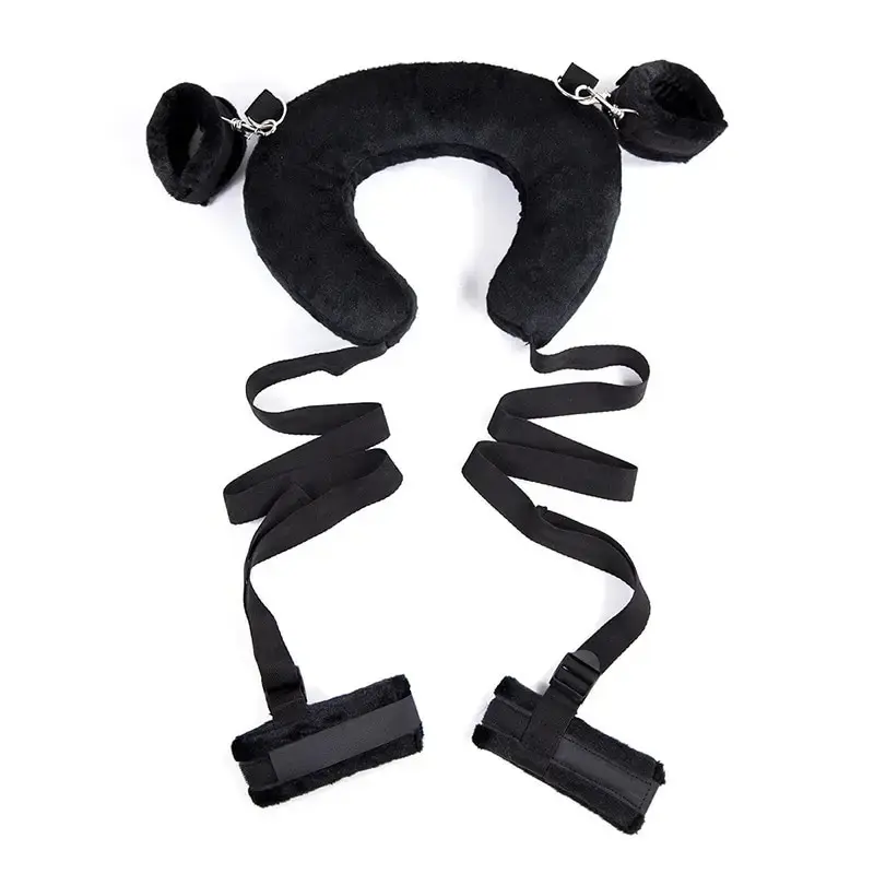 Couples Sex Flirting Tied Legs Toys BDSM Bondage Restraints Harness Adjustable Open Legs Spreader For Women and Men