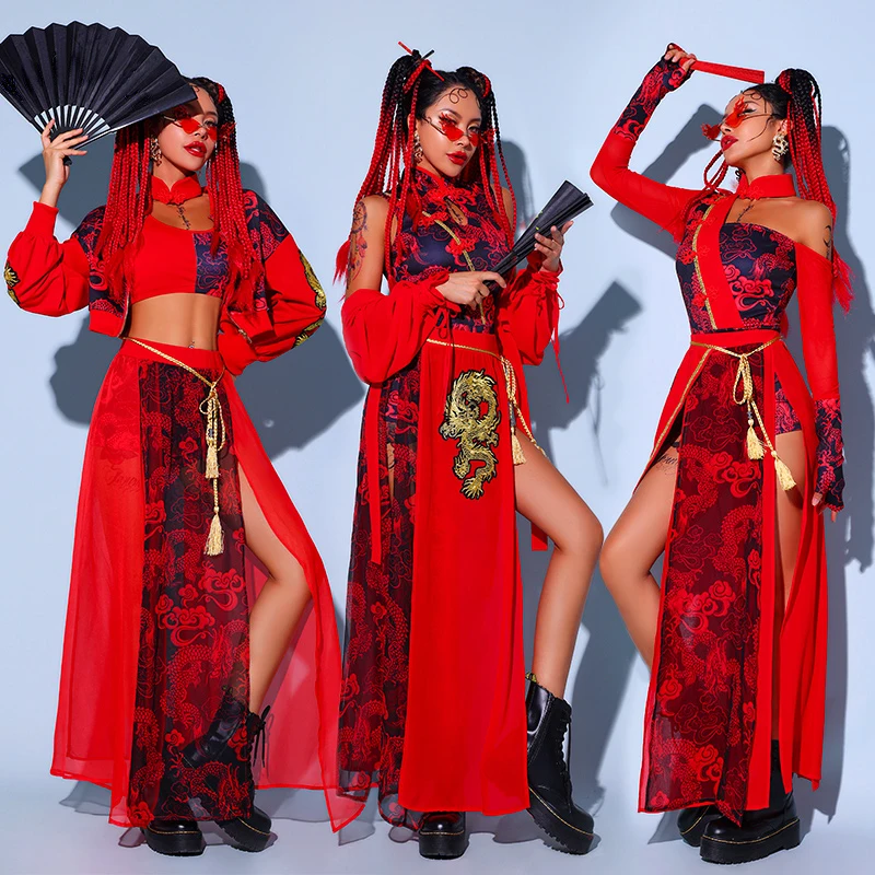 

Traditional Chinese Dance Costume for Women Classical Dancer Dress