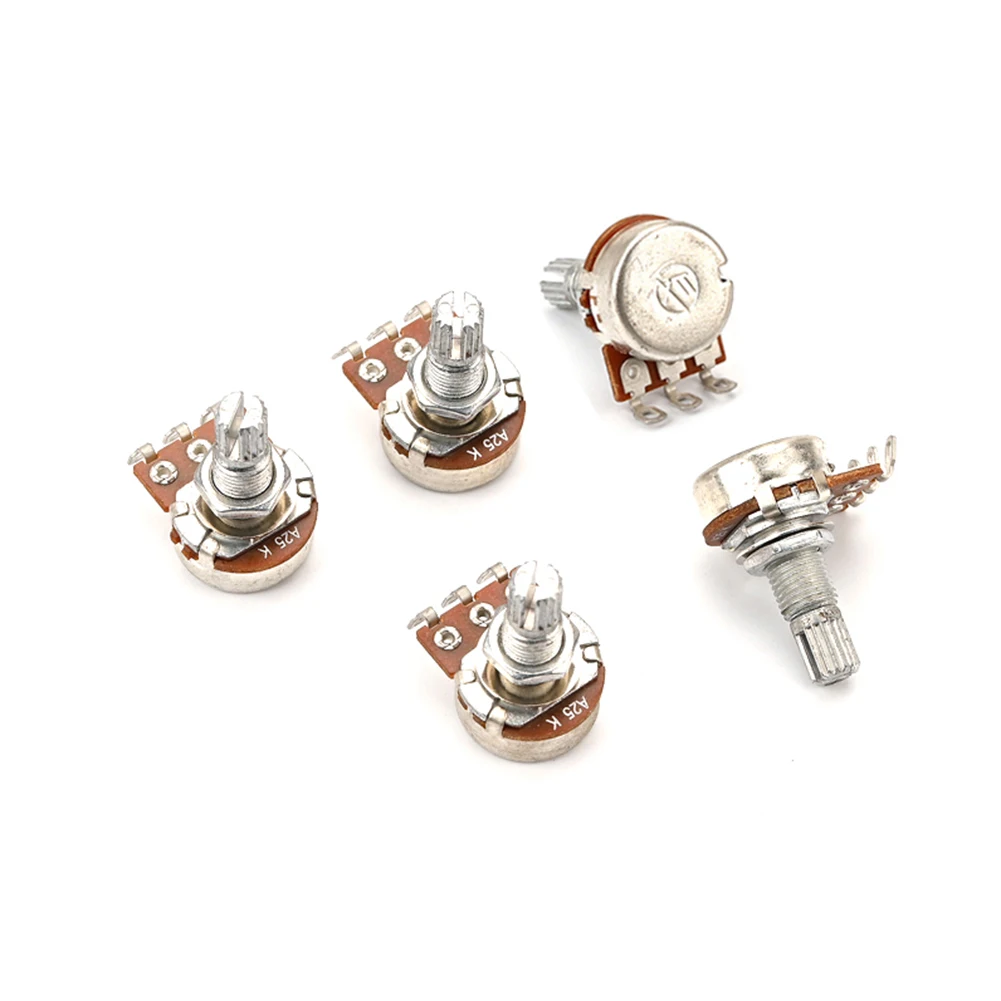 1 Set Guitar Volume Tone Big Pots Potentiometer for Electric Guitar Bass Potentiometer Musical Instruments Fittings