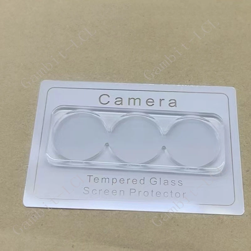Premium 3D Tempered Glass Camera Lens Protector - 2 to 5 Pack