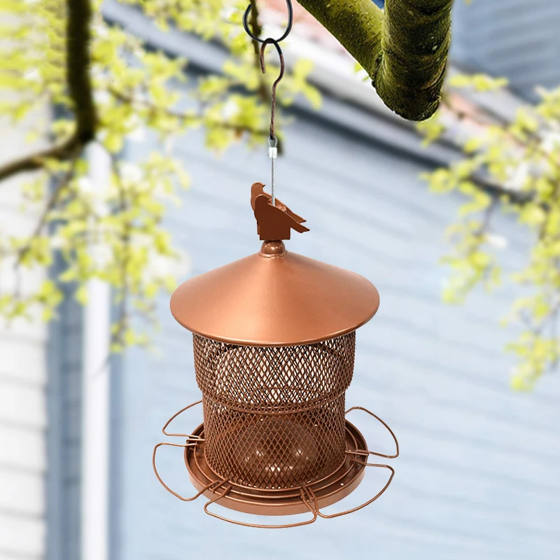 Mangeoire à Oiseaux Suspendue,Mangeoire à Oiseaux rétractable pour Oiseaux  Sauvages - Réapprovisionnement Automatique Grande capacité Suspendue  mangeoire pour Oiseaux Sauvages Anti-écureuil Komsoup : : Jardin