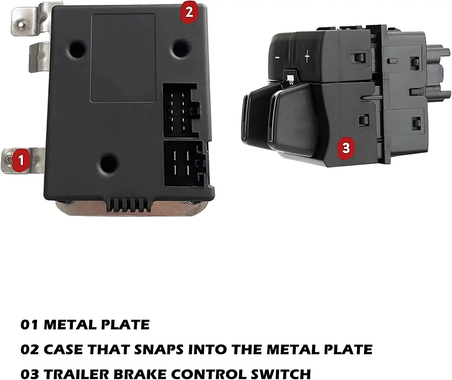 Integrated Trailer Brake Module 82215040AB Fit for Ram 1500 2500 3500 4500 5500 , Ram 1500 Classic