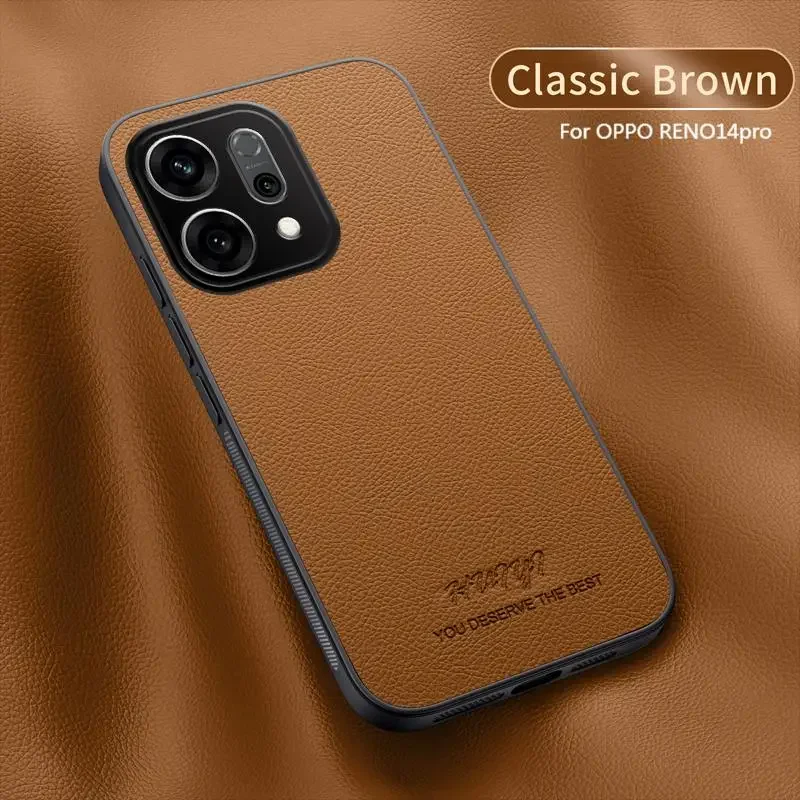 Luxury Business Leather Magnetic Phone Case - Matte Shockproof Protection Cover