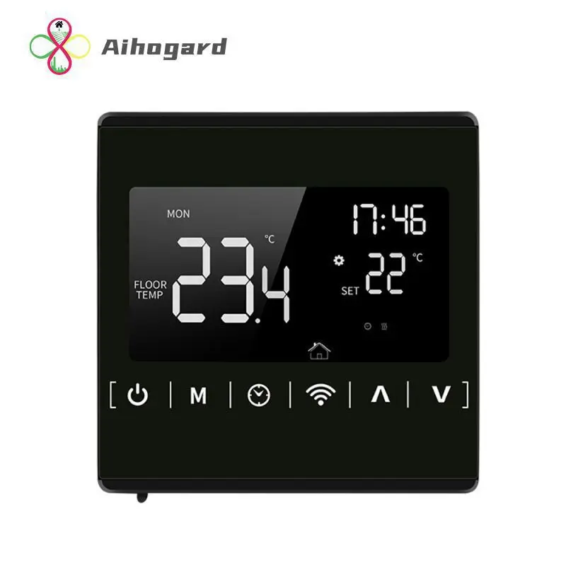 Tuya Wifi Smart Termostato, Riscaldamento Elettrico A Pavimento Temperatura Dell'Acqua Telecomando Lcd Touch Screen Riscaldamento A Pavimento Termosta