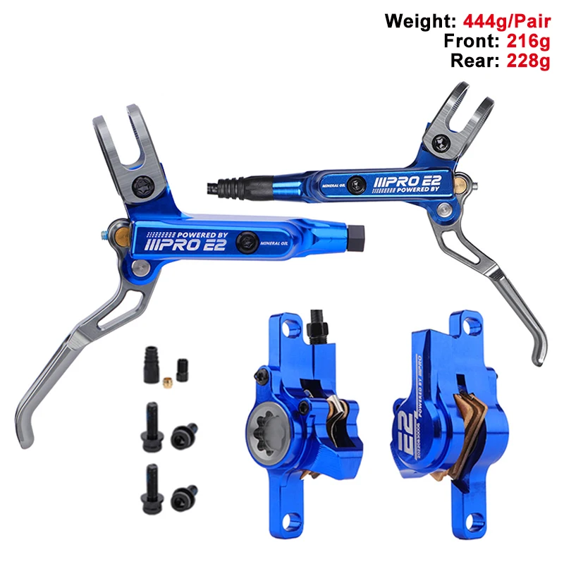 Bicycle Hydraulic Disc Brake 2 Piston MTB Brake Caliper IIIPRO E2