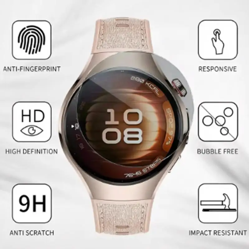 Privacy Hydrogel Film Screen Protector for Smartwatches (3-4 Pack)
