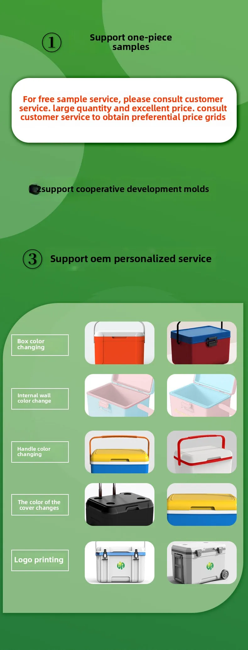 Description Picture 5 of item13 liters incubator, refrigerator, outdoor portable food preservation box, household and commercial car takeaway, food delivery