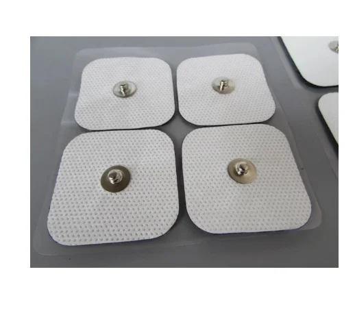 

100pcs 3.9mm / 3.7mm buttons TENS Electrode Square Studed Pads Ellectrodes for Healy COMPEX COMPATIBLE Electrode TENS EMS