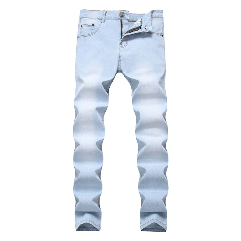 men's jeans Trousers plus size jeans denim homme 2022 brand jeans men's straight-leg cotton distressed jeans slim straight jeans Jeans